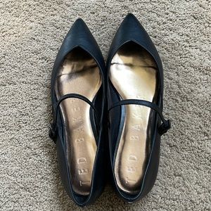 Nwt Ted Baker Leather Mary Jane Flat 